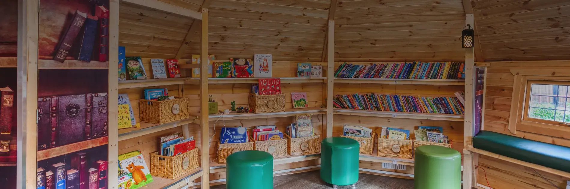 libraries and reading nooks for schools