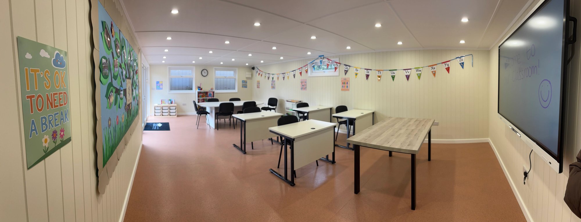 our demonstration classroom show room