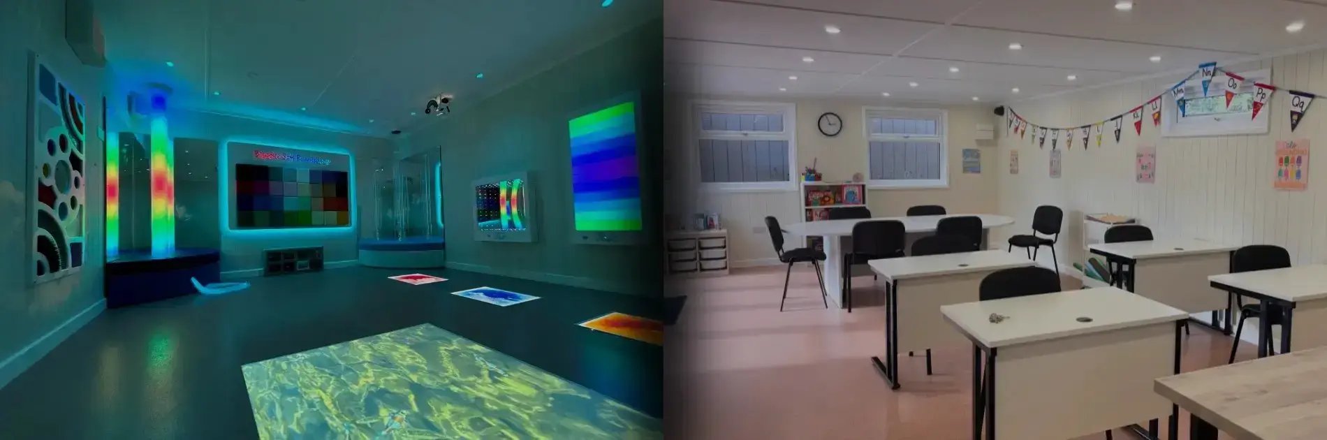 cabins for schools sensory room school showroom