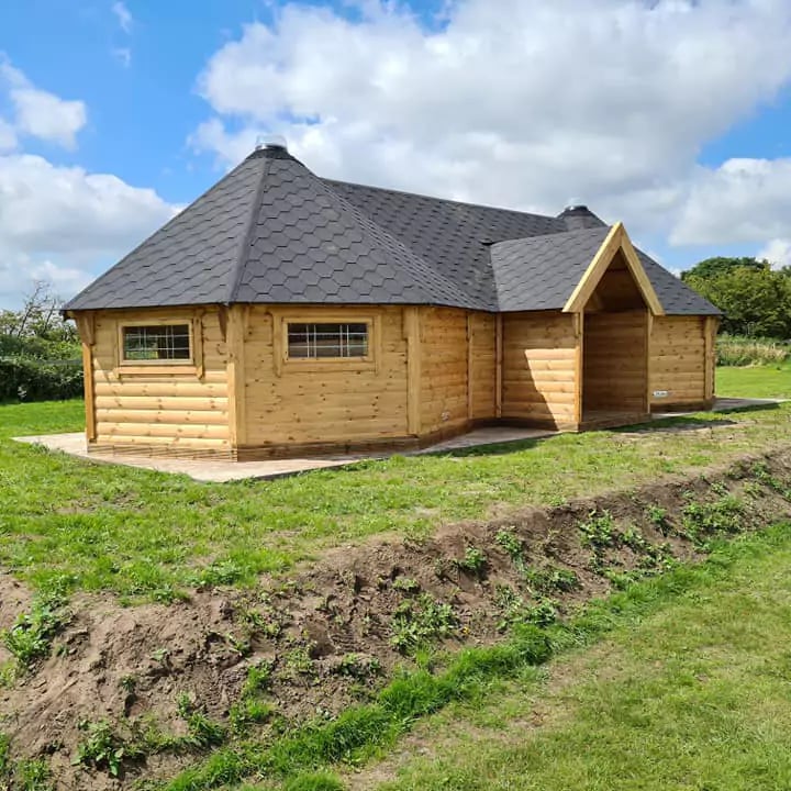 The Happy Homestead Eco Nursery Building