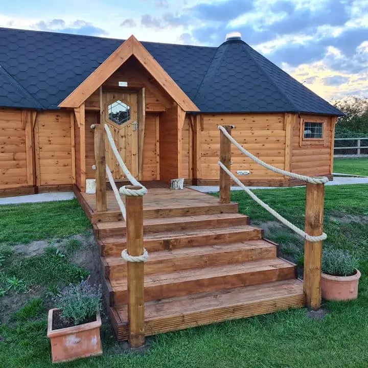 The Happy homestead eco nursery building