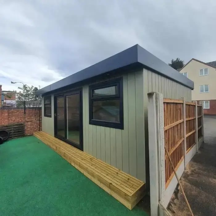 Cabins For Schools - Stapleford Day Nursery  - 6.6 x 4.2m - Marley