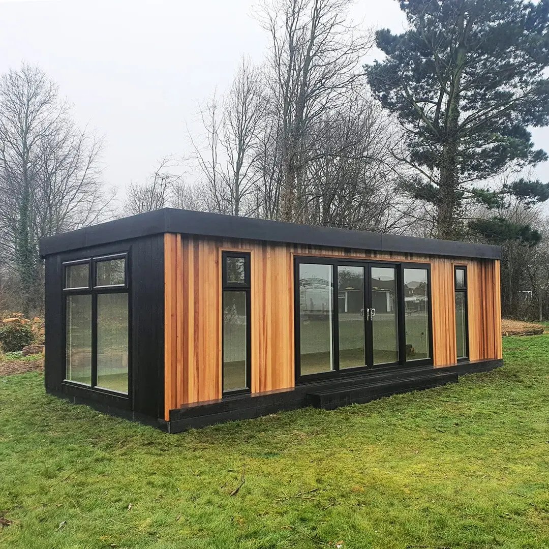 Cabins For Schools wooden classrooms with cedar cladding