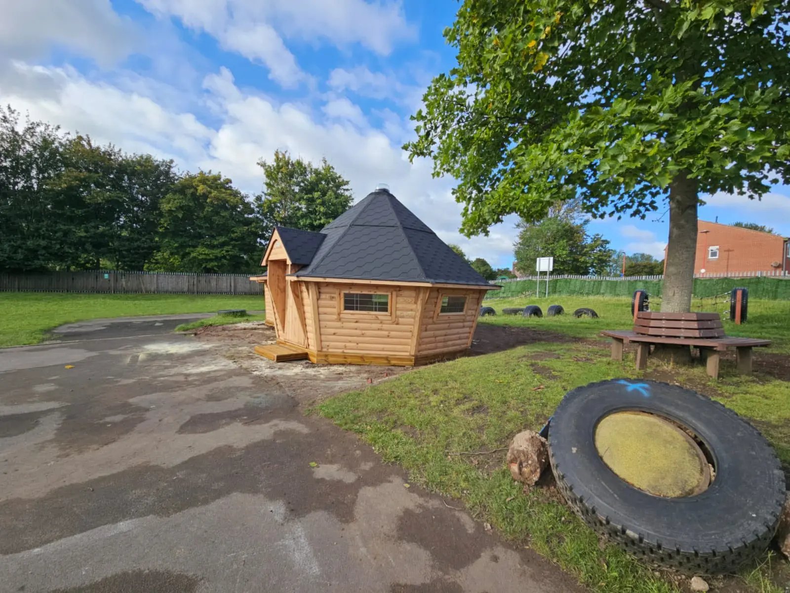 wraparound childcare building for extra capacity