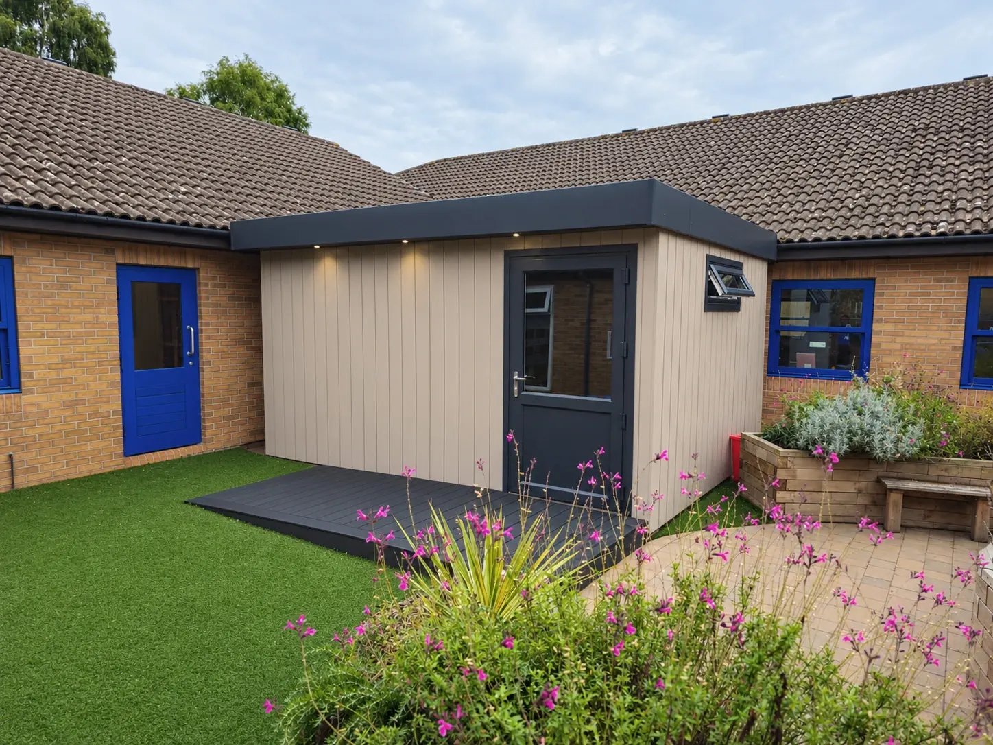 Cabins for Schools SENTEQ edited 4.6m x 3.5m sensory room Wichelsea Primary School_2 (1)-1