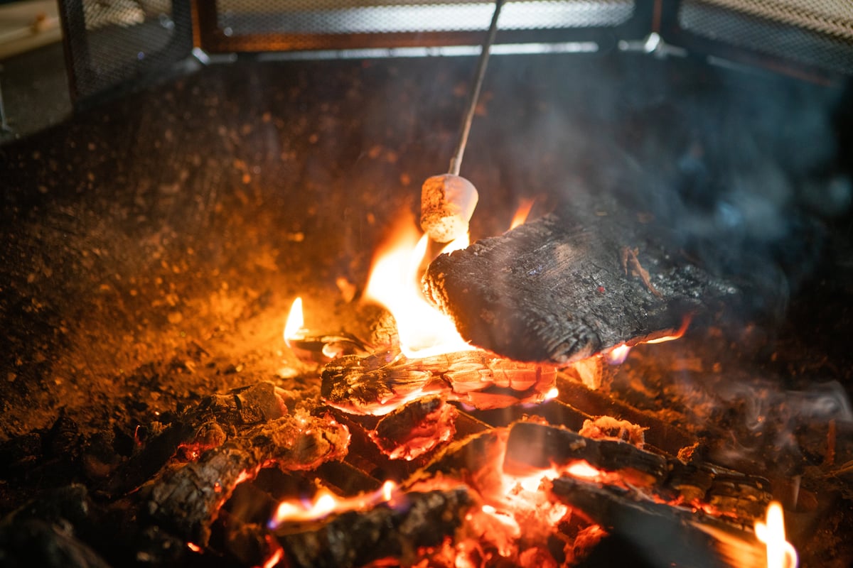 forest school bbq cabin for fire safety and cooking lessons or bushcraft 