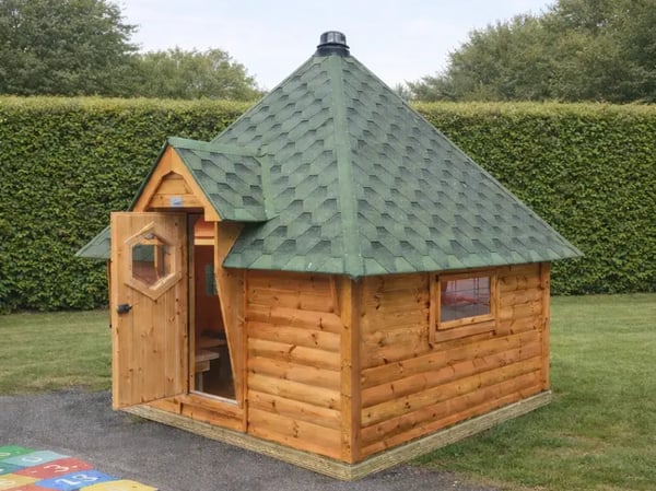 Square School Cabins | Playground Huts | Cabins for Schools