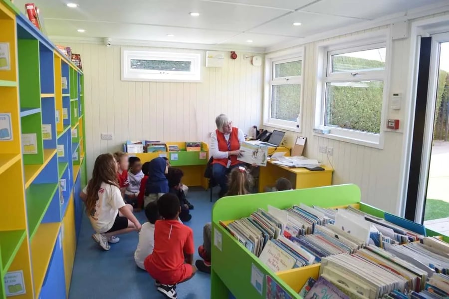 modular library space