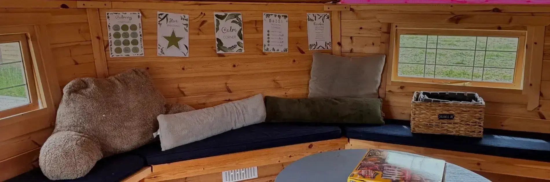 calm spaces for supporting students with additional learning needs (ALN)