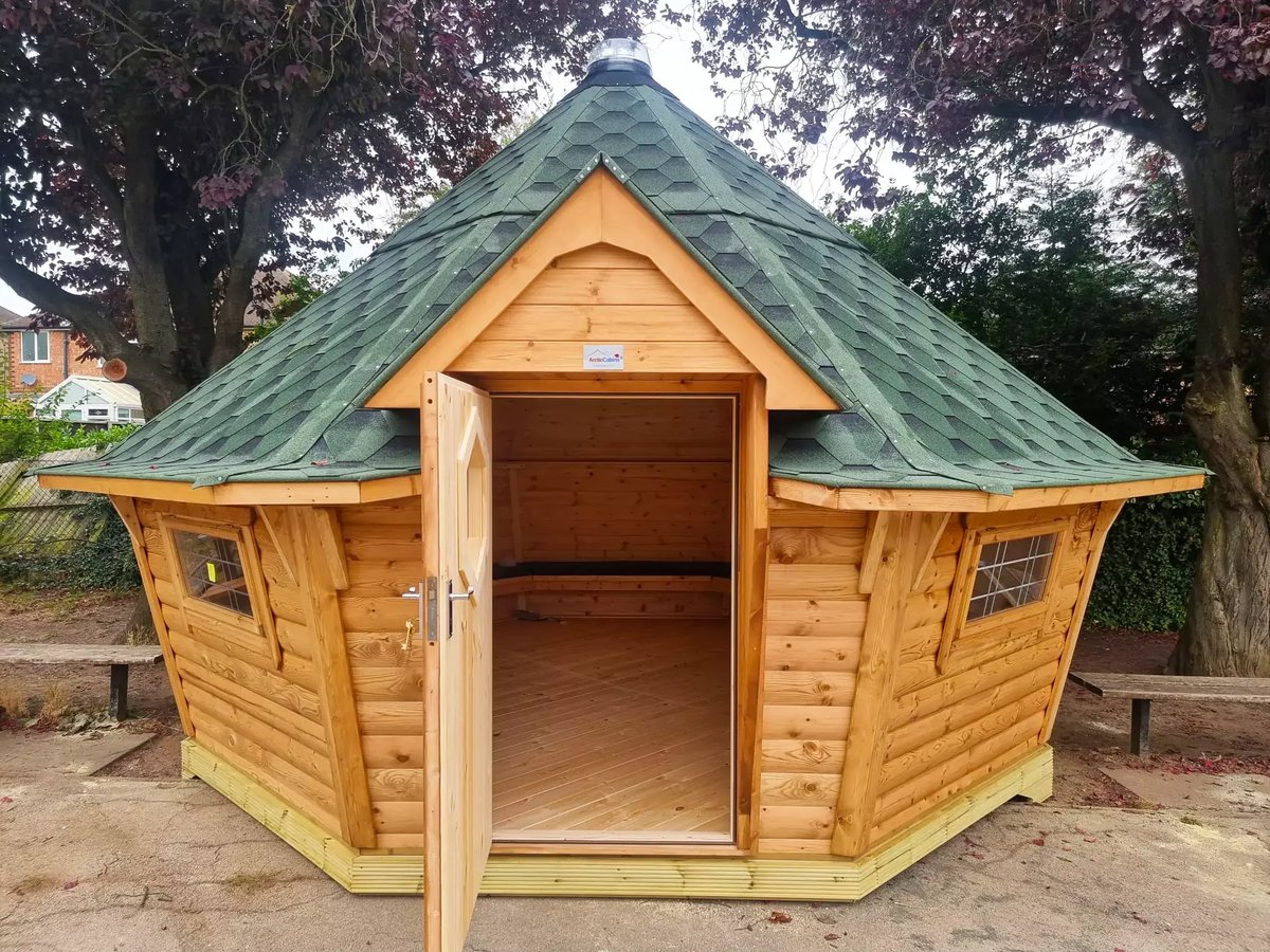 forestry cabin by cabins for schools 