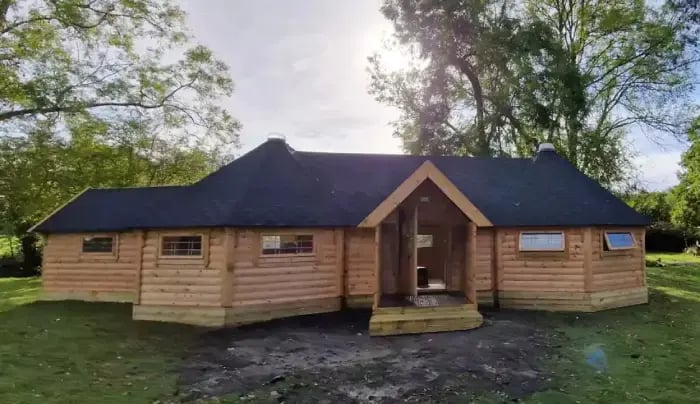 connected cabins for farlington school