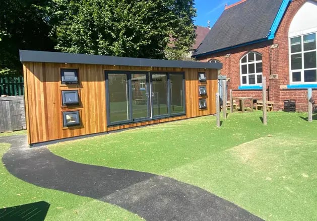 multifunctional modular nursery building 