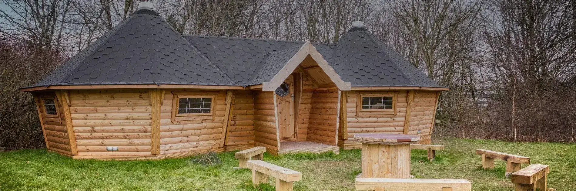 Allesley Primary School's Forest School Connected Cabins