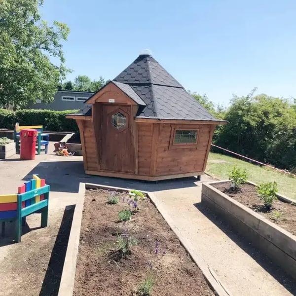 log cabin nursery building log cabin nursery building