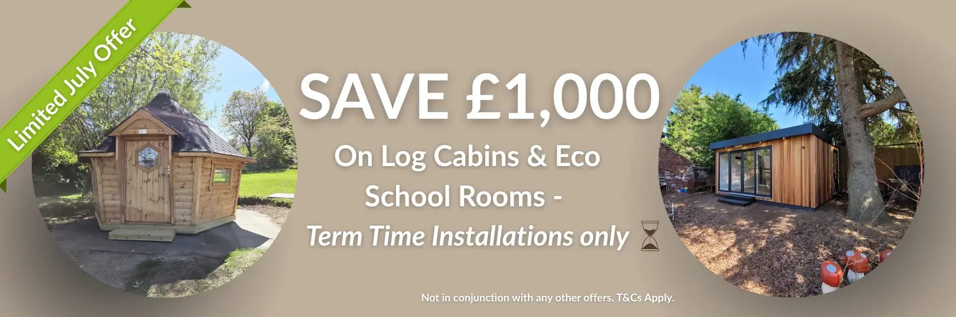 cabins for schools offer on log cabins and eco school rooms 
