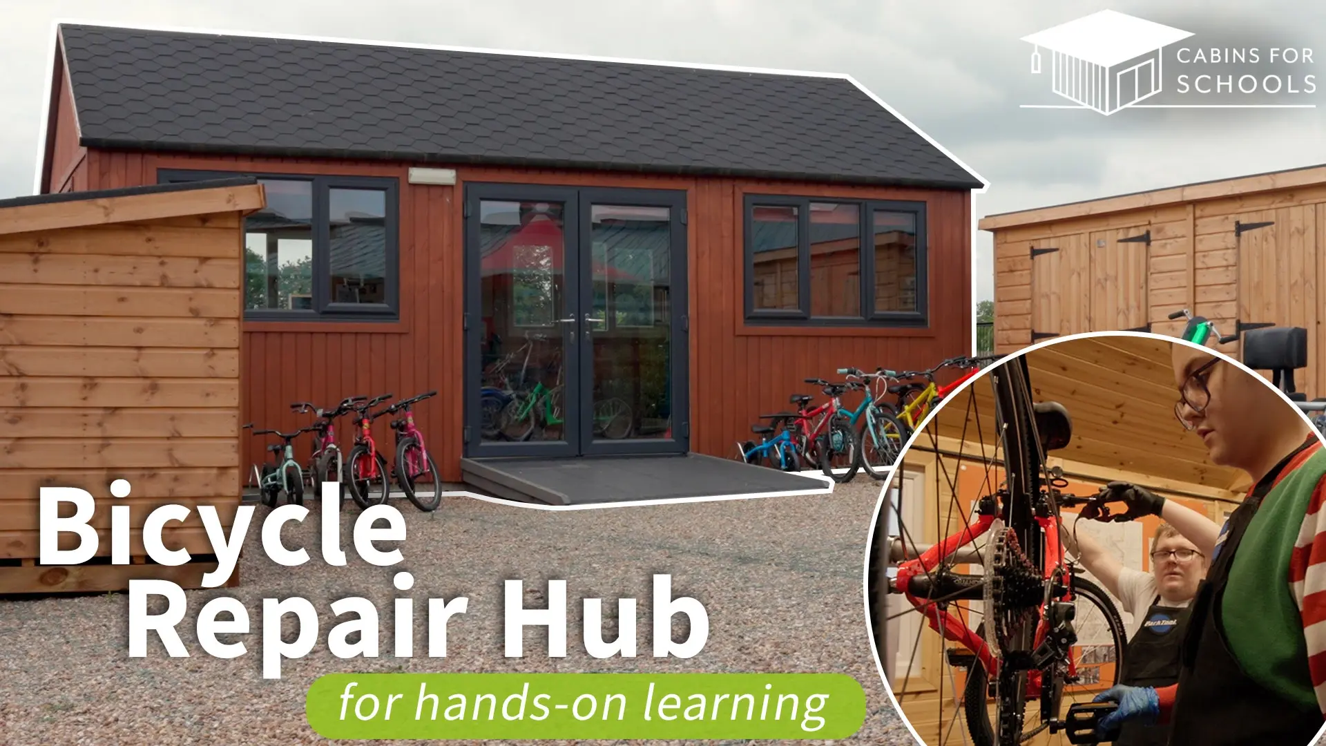 afreton park school's workshop building for practical skills