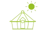Benefits of Log Cabin icon gain extra space