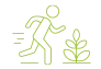 Benefits of forest schools icon motor skills