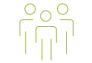 Benefits of forest schools icon social interaction
