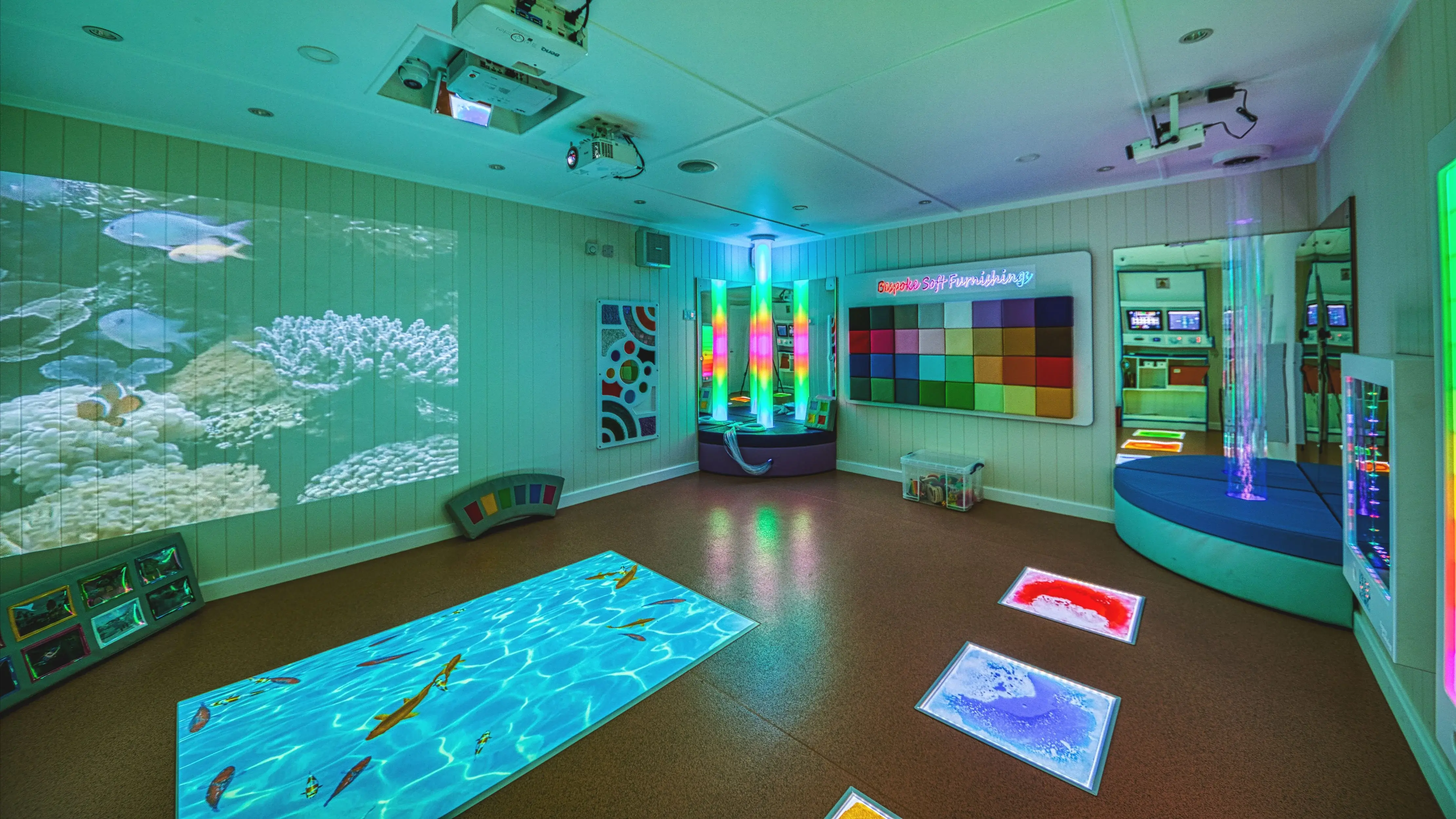 cabins for schools show room sensory space in Nottingham