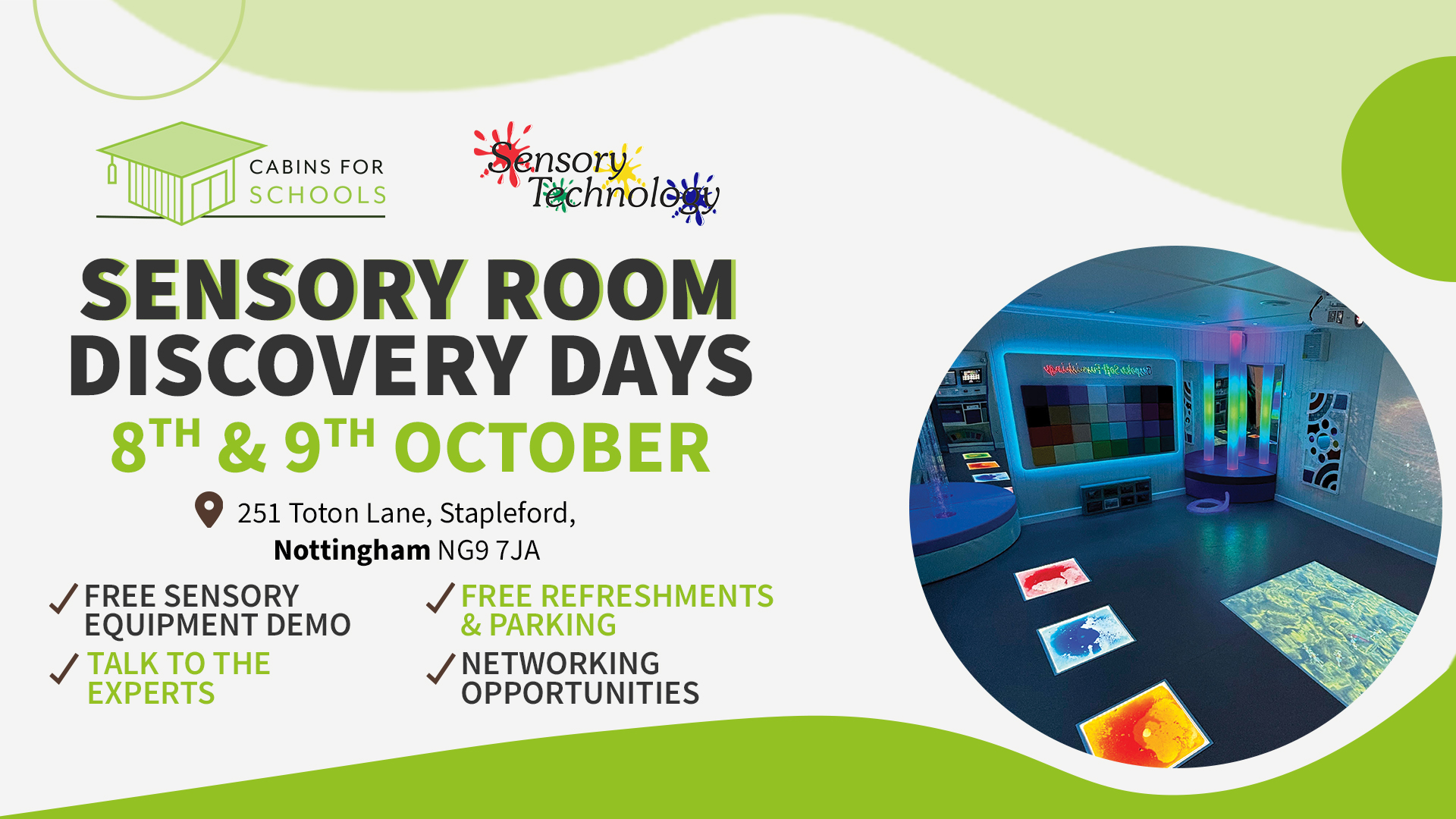 Sensory Room Discovery Days – Join us For Our Launch Event!