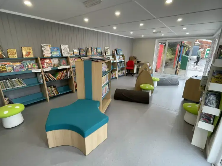 modular school library 