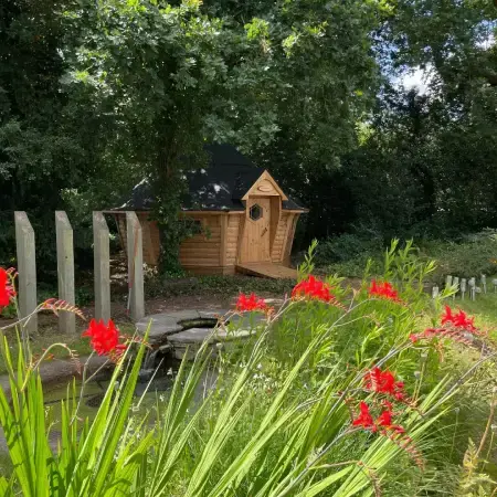 primrose hospice log cabin