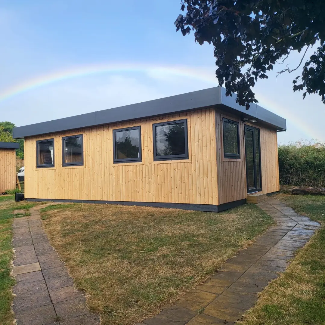 outdoor classrooms for extra space at school