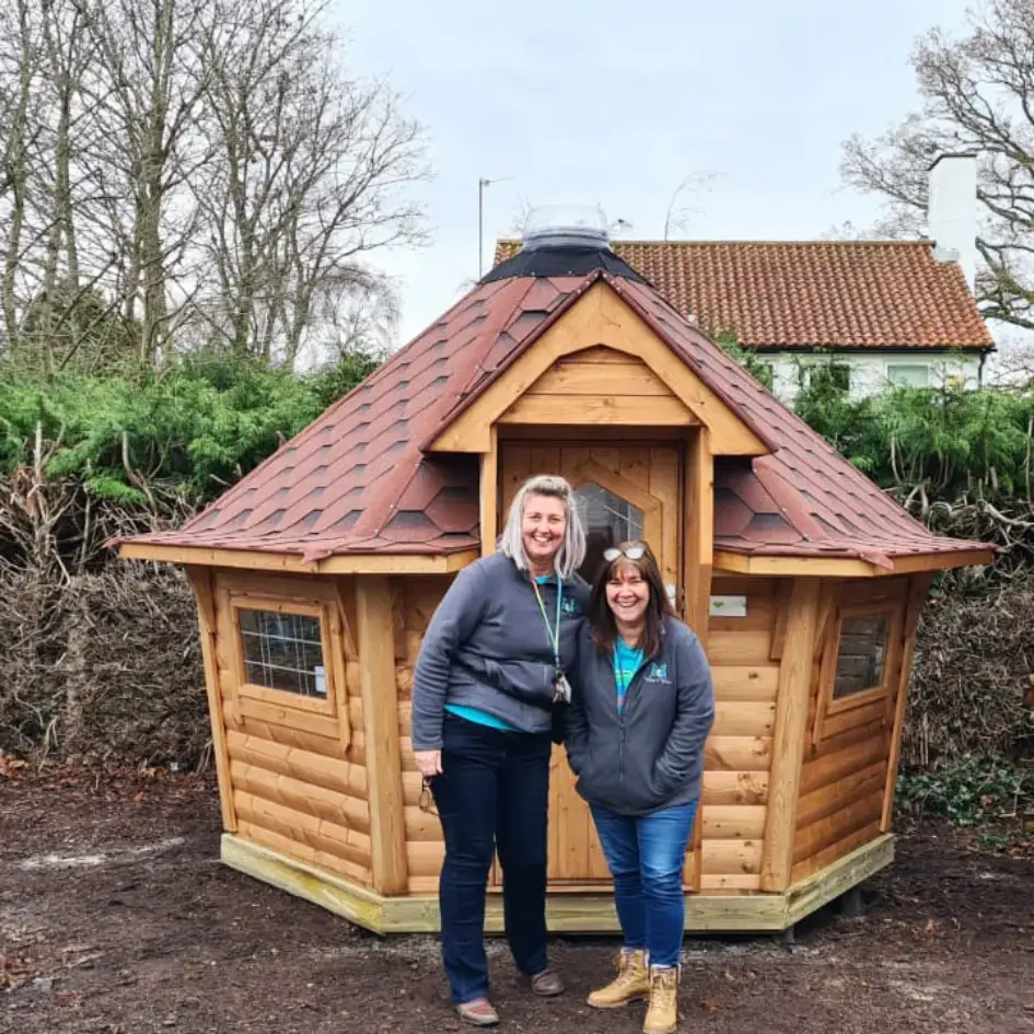 early years outdoor play cabin