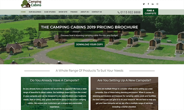 camping cabins