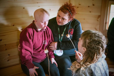 Disabled pupils Sensory experience in a CAbin for Schools